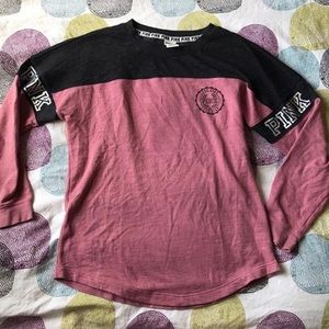 victoria’s secret pink oversized crewneck